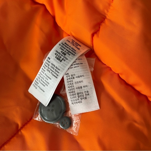 ALPHA INDUSTRIES N -3B blue army XL HOODED PARKA winter‎ coat women - Picture 8 of 12